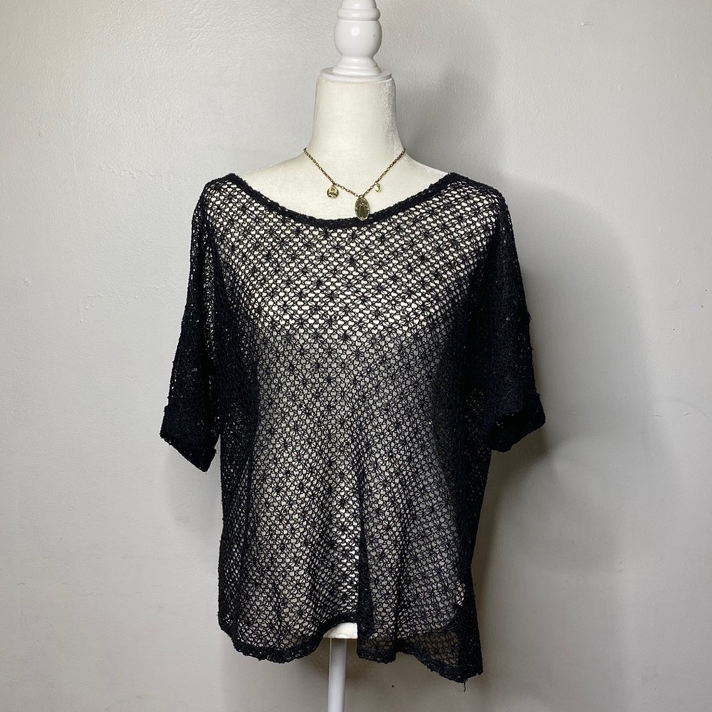 Black Sequence Shirt
